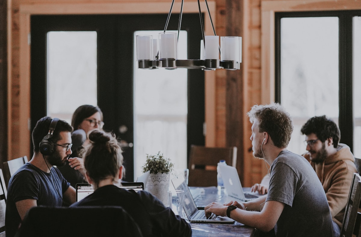Bluman professionals working together with clients on financial and compliance matters